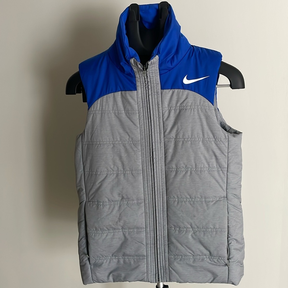 Nike Blue and Gray Vest